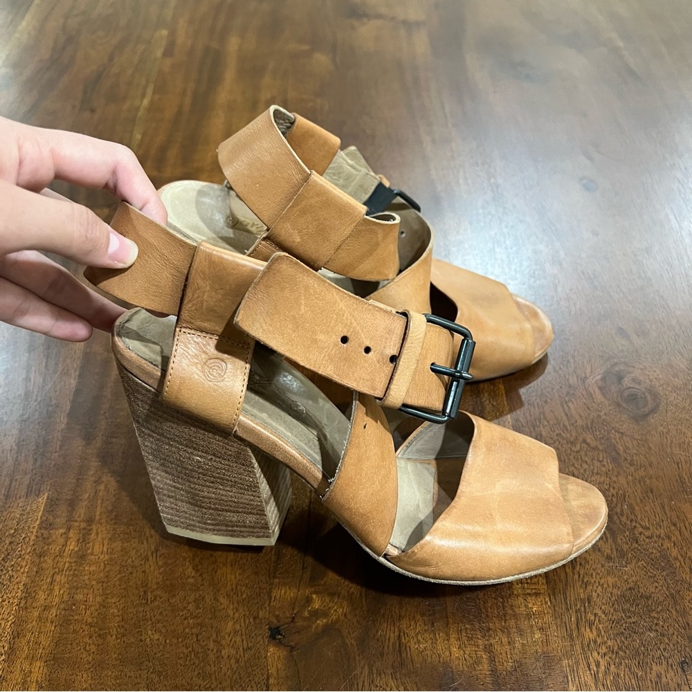 Marsell Buckle Strap Heel Distressed Size EU 39